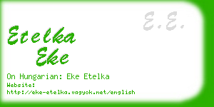 etelka eke business card